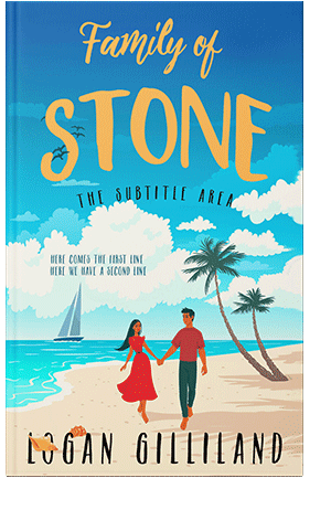 Pre Made Book Cover Gin