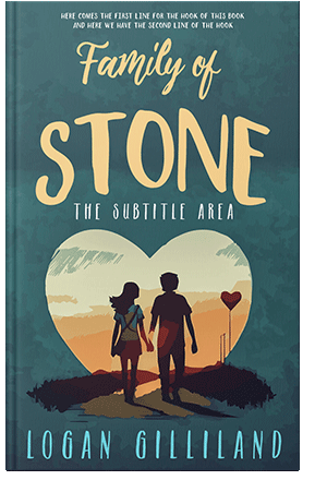 Pre Made Book Cover Casal