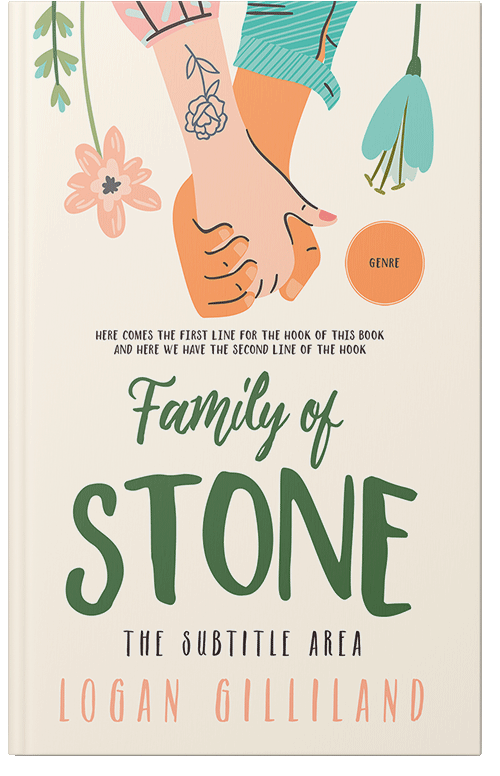 Front view of Premade Romance Book Cover - Rum Swizzle