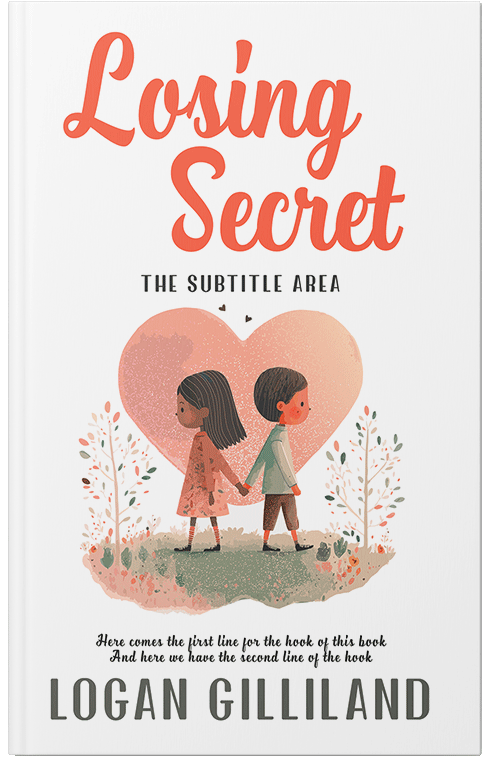 Front view of Premade Romance Book Cover - Rose Fog