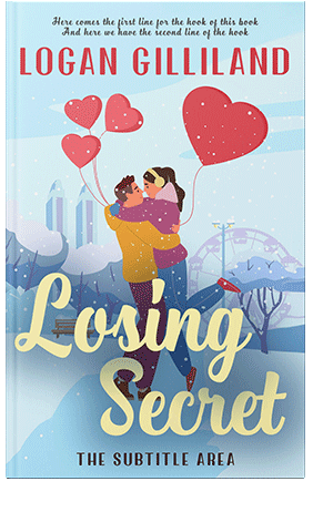 Pre Made Book Cover Jagged Ice