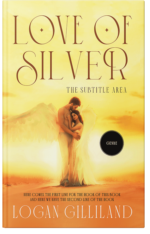 Front view of Premade Romance Book Cover - Sweet Corn