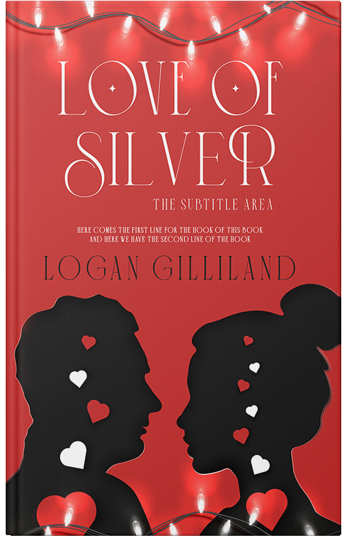 Front view of Premade Romance Book Cover - Cod Gray