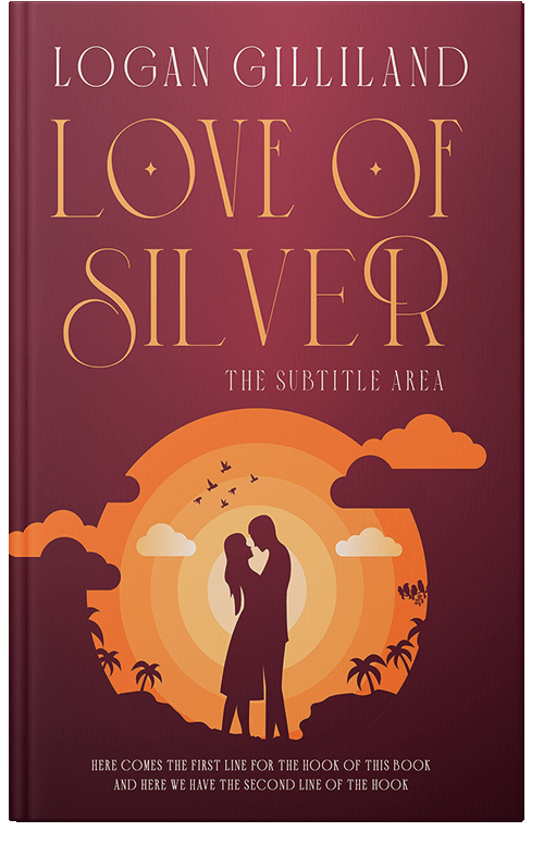 Front view of Premade Romance Book Cover - Crown Of Thorns