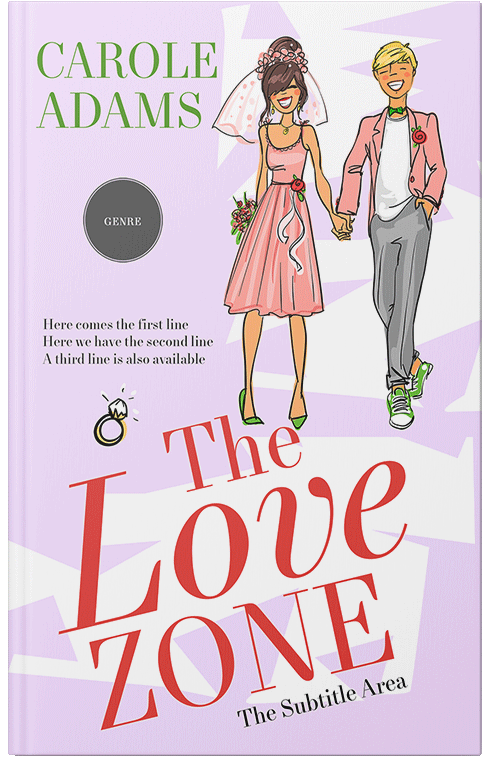 Front view of Premade Romance Book Cover - Prim