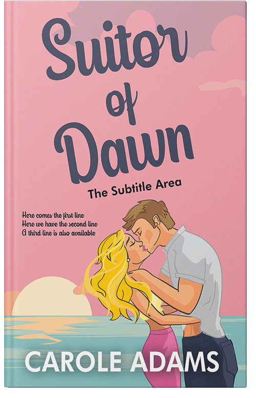 Front view of Premade Romance Book Cover - Shilo