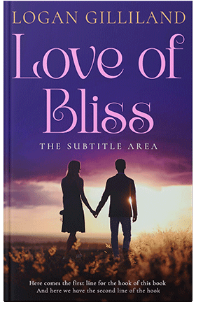 Pre Made Book Cover Blossom