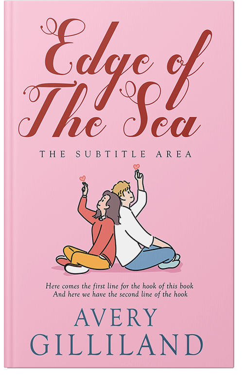 Front view of Premade Romance Book Cover - Chantilly