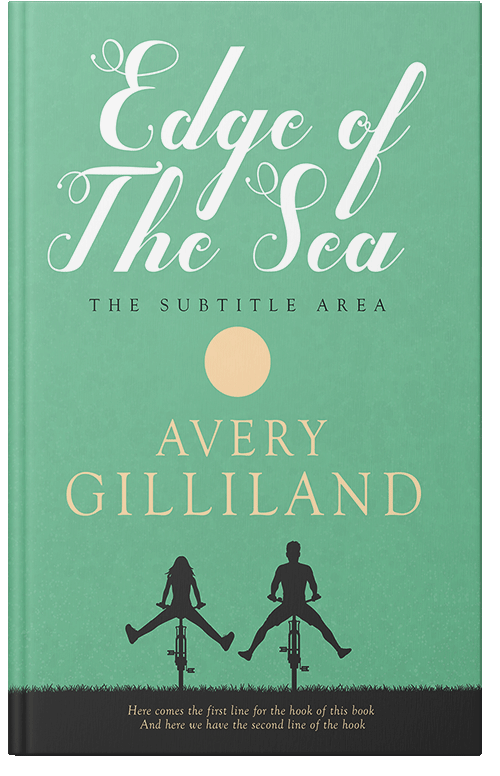 Front view of Premade Romance Book Cover - De York