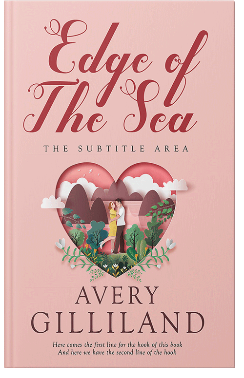 Front view of Premade Romance Book Cover - Beauty Bush