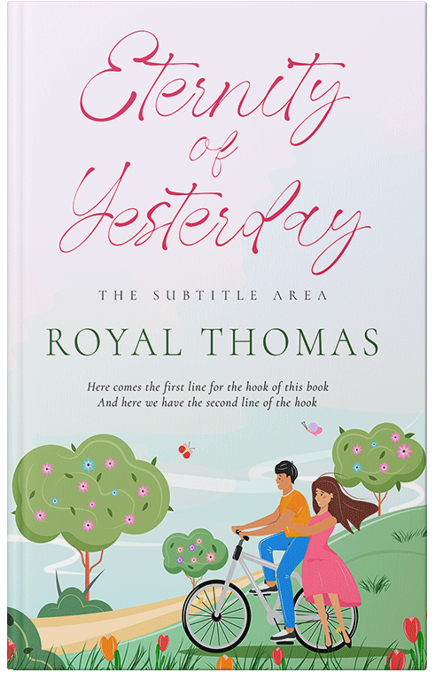 Front view of Premade Romance Book Cover - Athens Gray