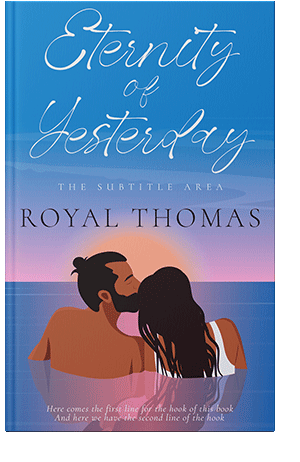 Pre Made Book Cover Boston Blue