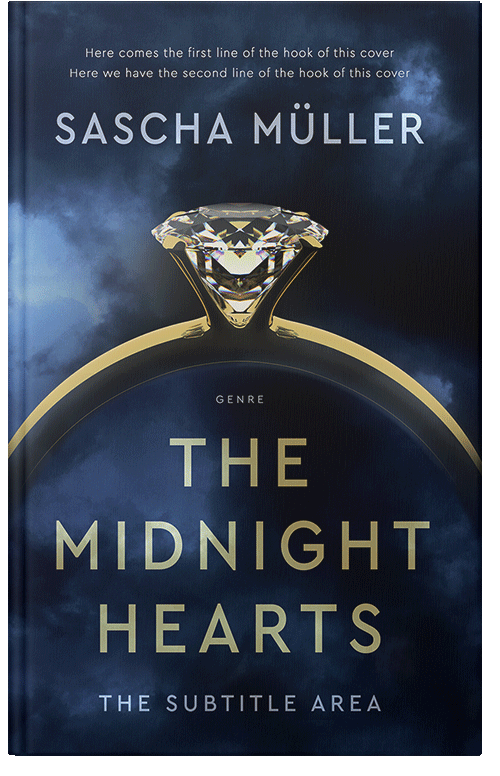 Front view of Premade Romance Book Cover - Firefly