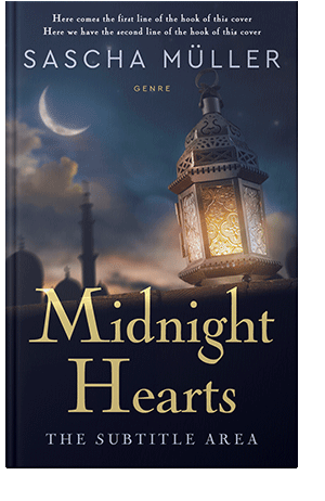 Pre Made Book Cover Mirage