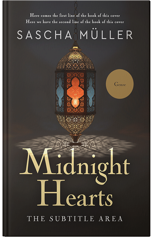 Front view of Premade Religion & Spirituality Book Cover - Cocoa Brown