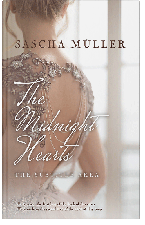 Front view of Premade Romance Book Cover - Quicksand