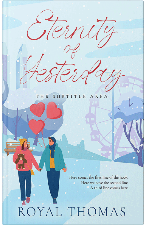 Front view of Premade Romance Book Cover - Humming Bird