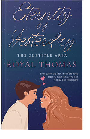 Pre Made Book Cover Biscay