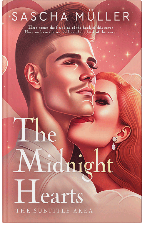 Front view of Premade Romance Book Cover - Japonica