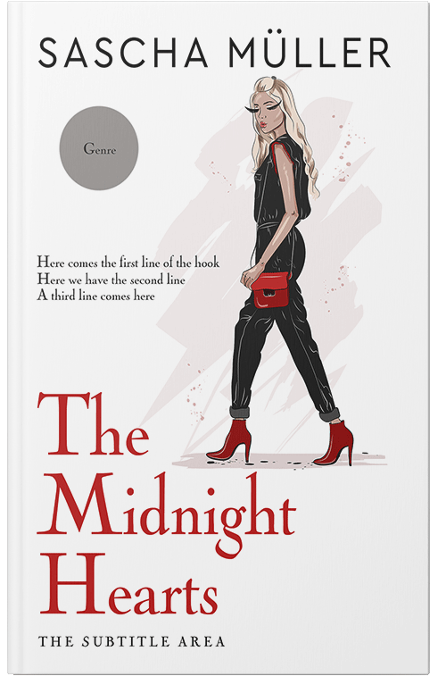 Front view of Premade Business Book Cover - Cod Gray