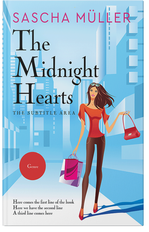 Front view of Premade Teen & Young Adult Book Cover - Sail