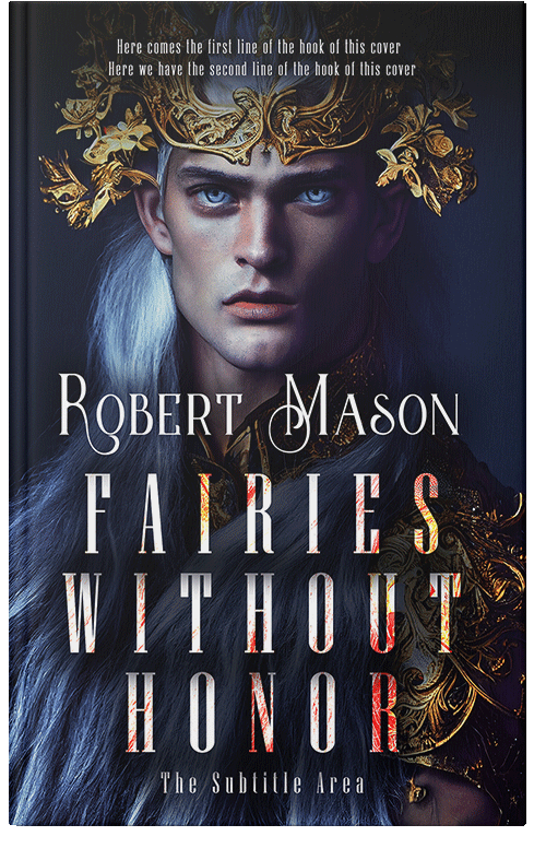 Front view of Premade Fantasy Book Cover - Cinder