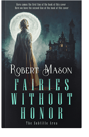 Pre Made Book Cover Mirage