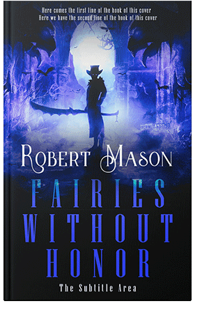 Pre Made Book Cover Perano