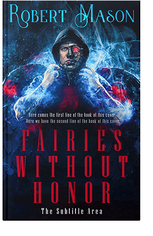 Pre Made Book Cover Turkish Rose