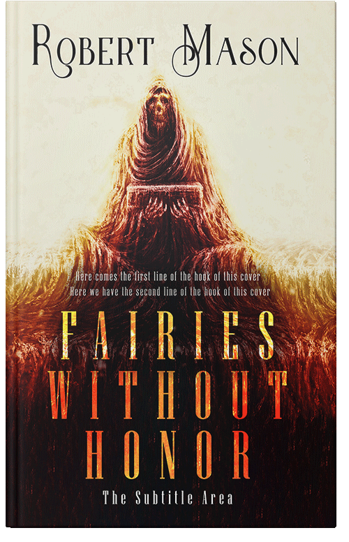 Front view of Premade Fantasy Book Cover - Aths Special