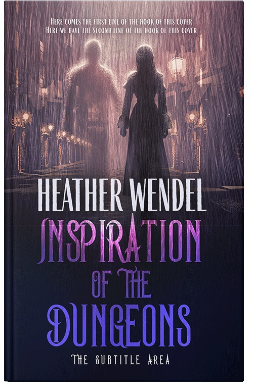 Front view of Premade Fantasy Book Cover - Mirage