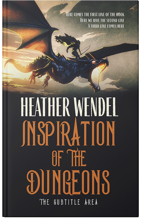 Front view of Premade Fantasy Book Cover - Dune