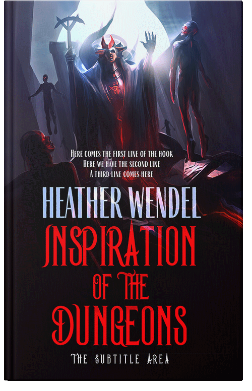 Front view of Premade Fantasy Book Cover - New York Pink