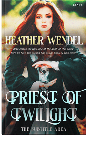 Pre Made Book Cover Heavy Metal