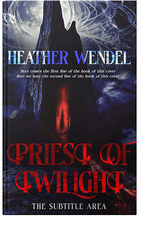 Pre Made Book Cover Mirage