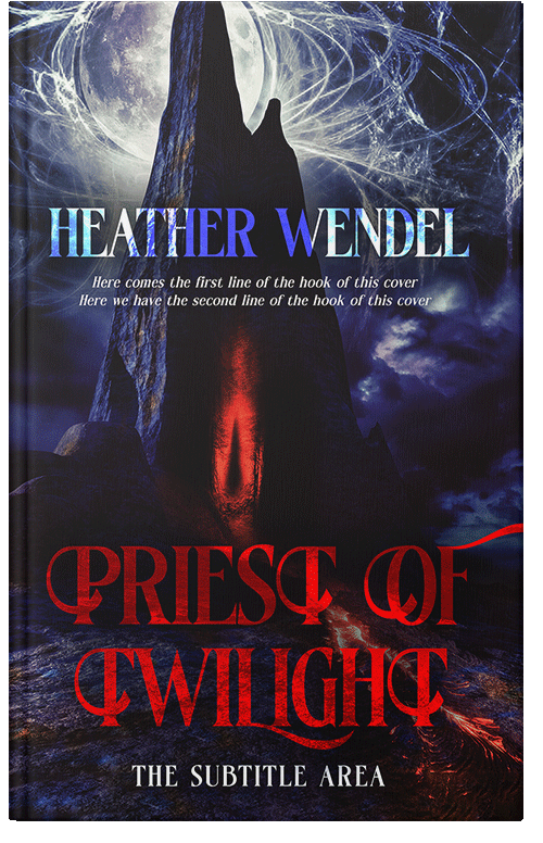 Front view of Premade Fantasy Book Cover - Mirage