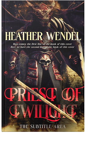 Pre Made Book Cover Tumbleweed