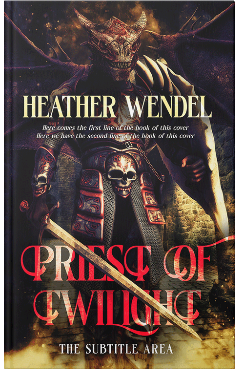 Front view of Premade Fantasy Book Cover - Tumbleweed