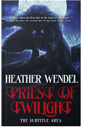 Pre Made Book Cover Oriental Pink