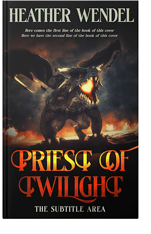 Pre Made Book Cover Cod Gray