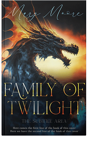 Pre Made Book Cover Harvest Gold