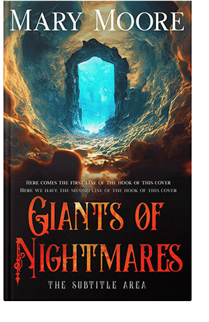 Pre Made Book Cover Raw Sienna