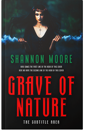 Premade Book Cover Woodsmoke