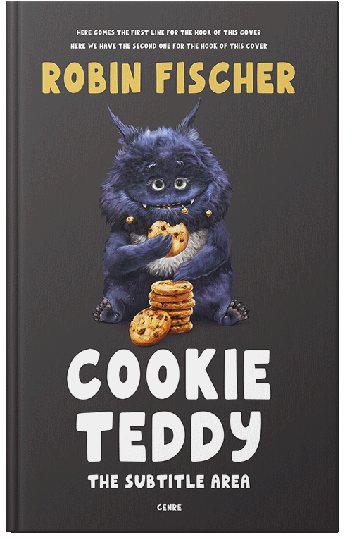 Front view of Premade Fantasy Book Cover - Ship Gray