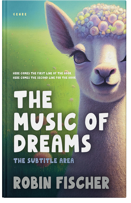 Front view of Premade Children's Book Cover - Nandor