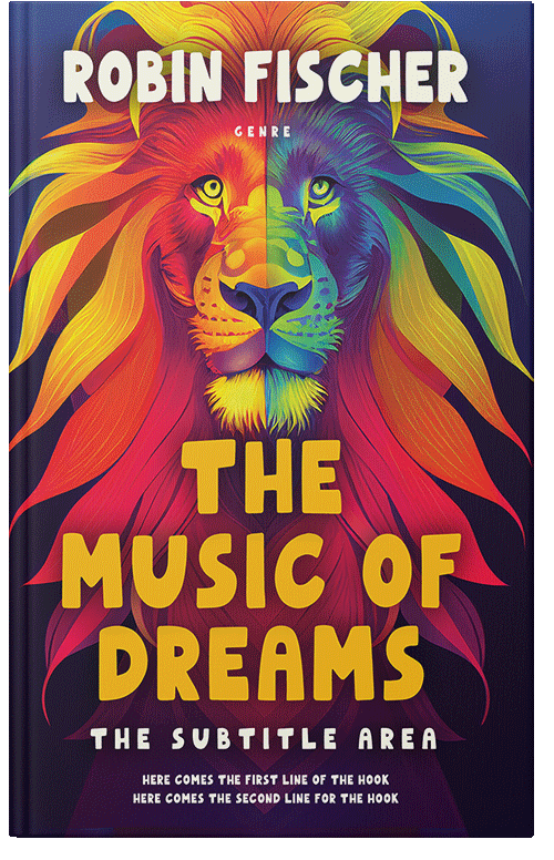 Front view of Premade Children's Book Cover - Well Read