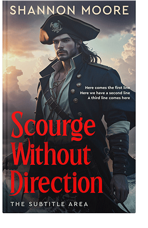 Pre Made Book Cover Burning Sand