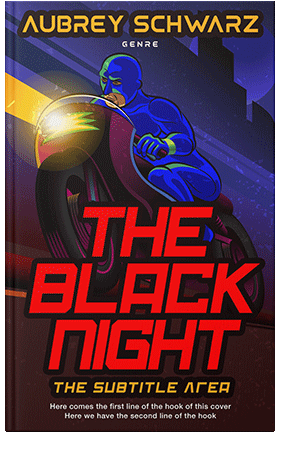 Pre Made Book Cover Flamingo