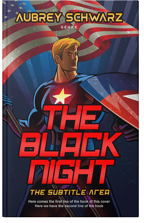 Front view of Premade Fantasy Book Cover - Cinnabar