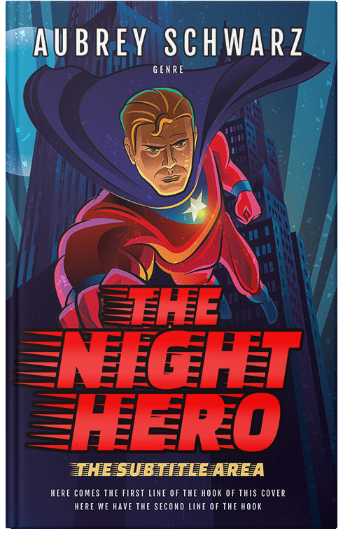 Front view of Premade Science Fiction Book Cover - Cinnabar